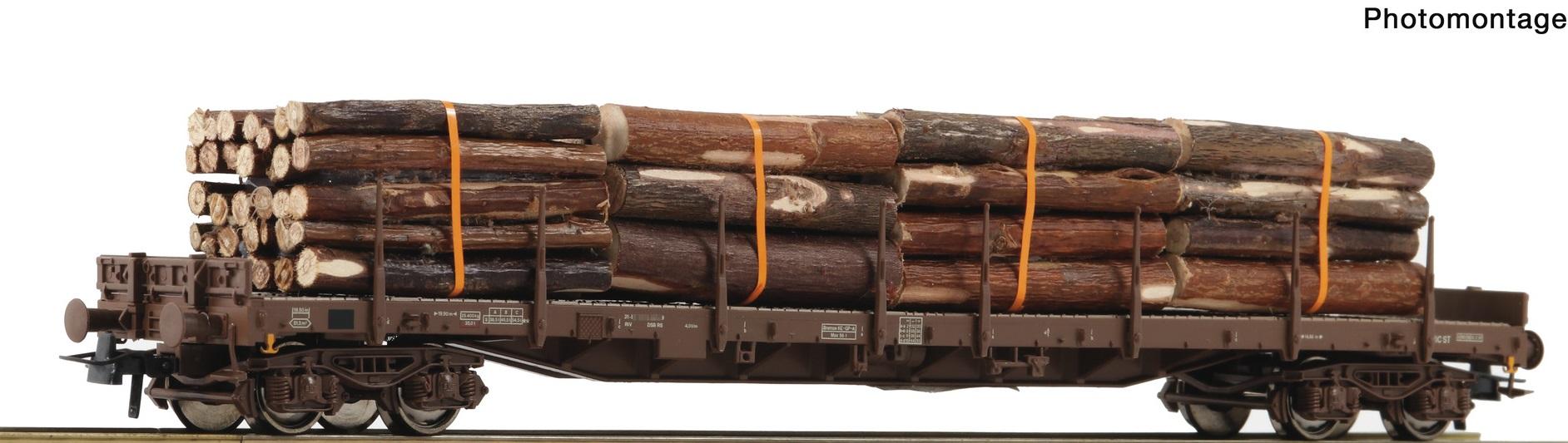 Rs (ex DSB) chargé de bois