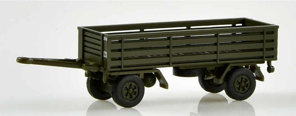 Remorque a pont ouvert