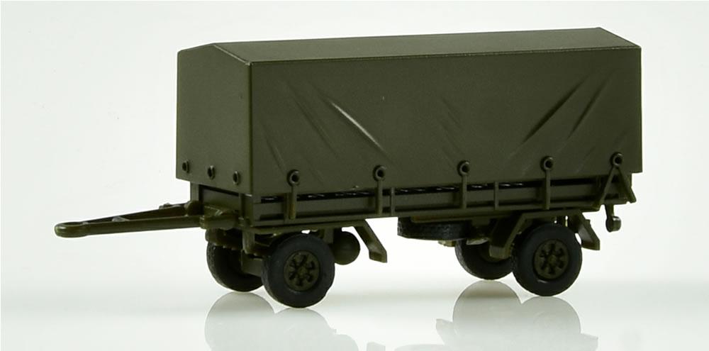 Remorque a pont bache