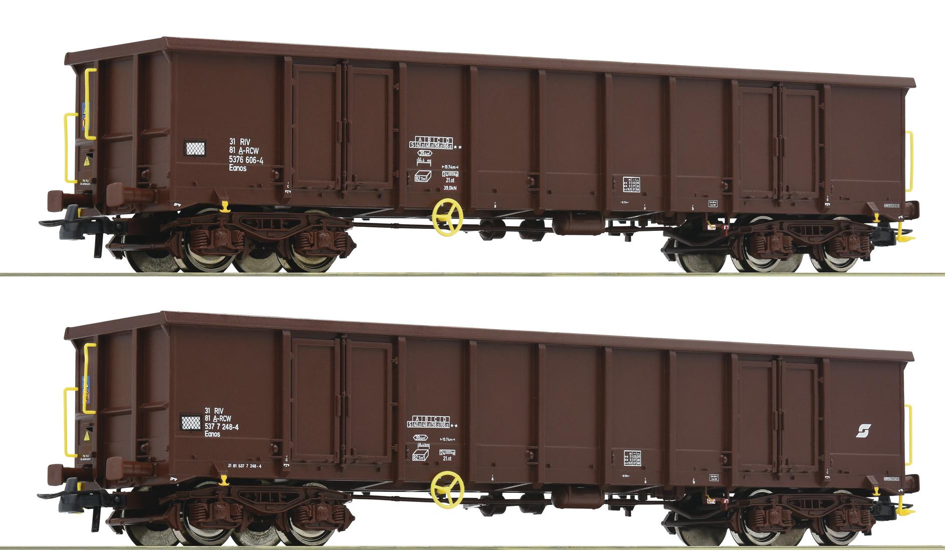 Coffret de 2 wagons type Eanos