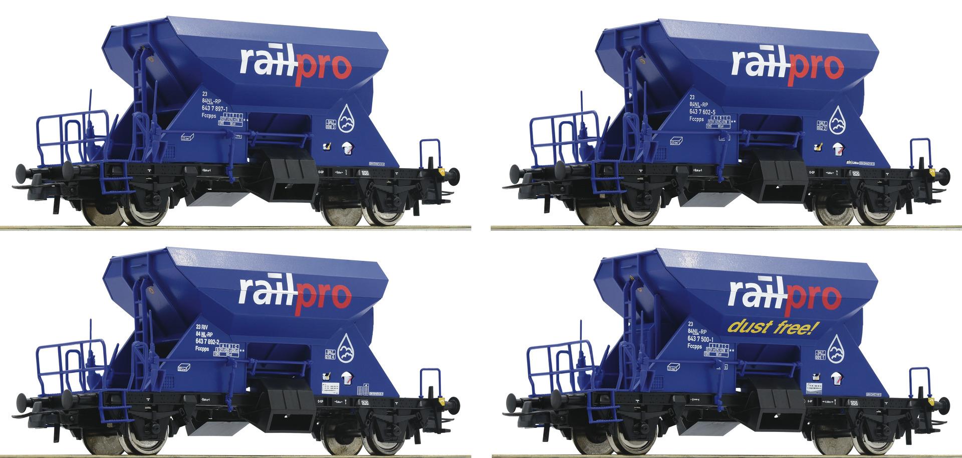 Coffret de 4 Fccpps "Railpro"