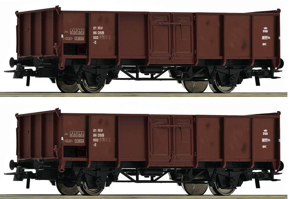 Coffret de 2 wagons tombereaux type "E"
