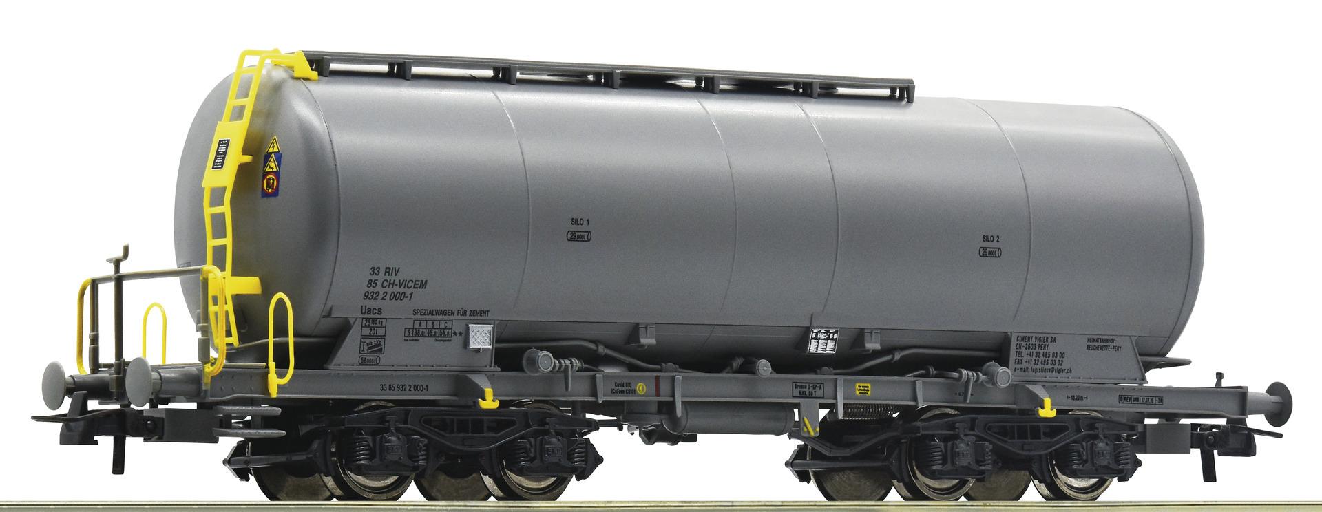 Wagon silo type Uacs de la firme "Vigier Cement"