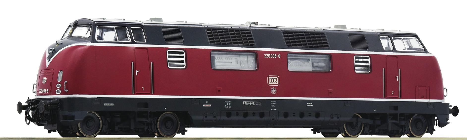 Locomotive diesel type BR 220 036-8