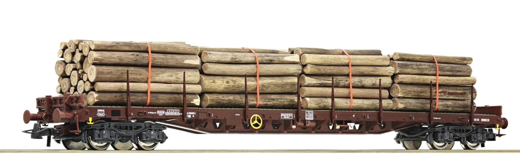 Rs avec chargement de bois