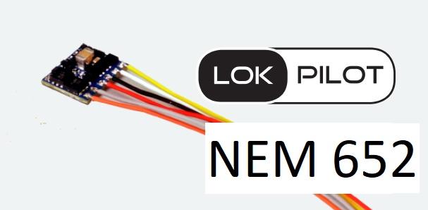 Decodeur micro, fiche 8 poles selon NEM 652