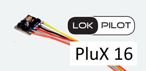 Decodeur de fonctions micro, fiche PluX 16