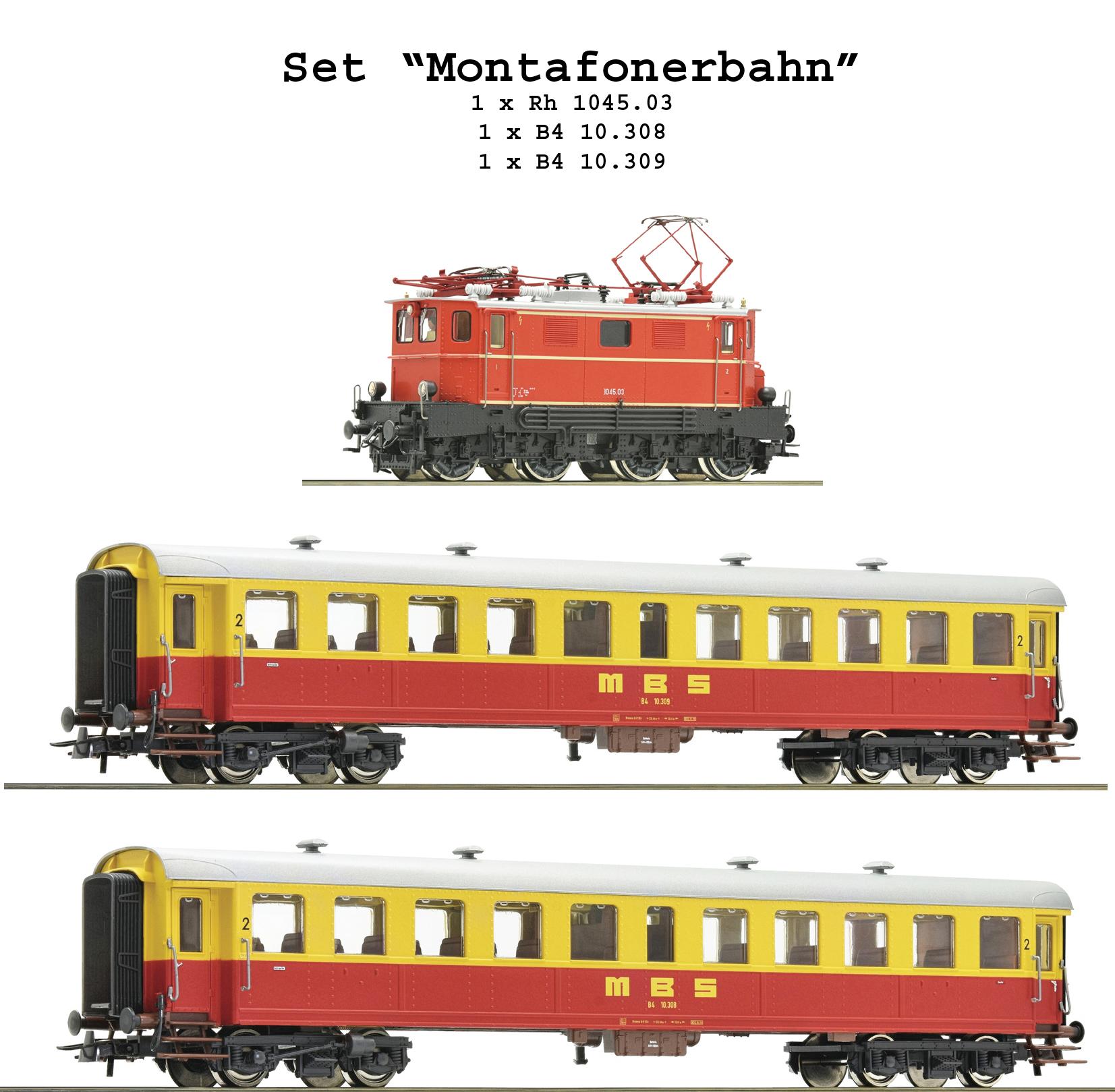 Coffret action "Montafonerbahn"
