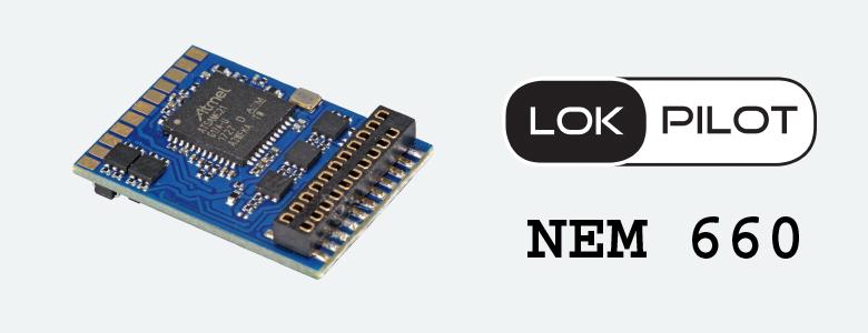 Decodeur digital (V5.0) avec connecteur 21 poles / NEM 660