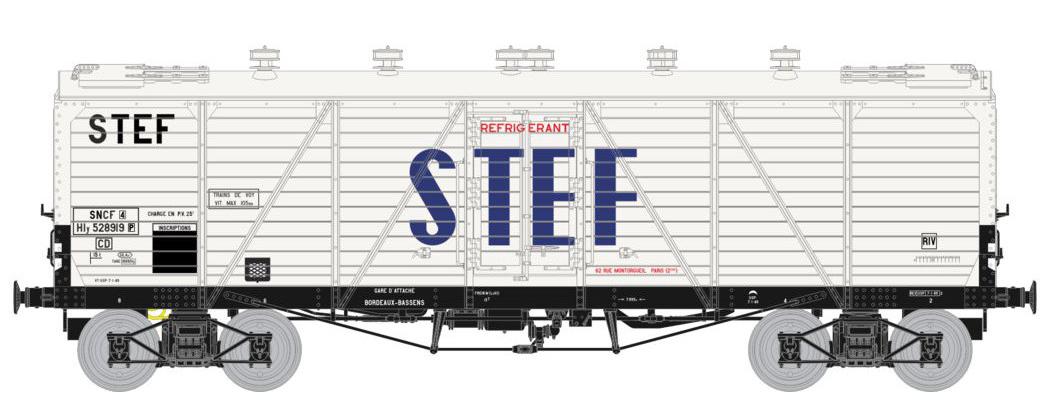 Wagon frigo STEF époque III