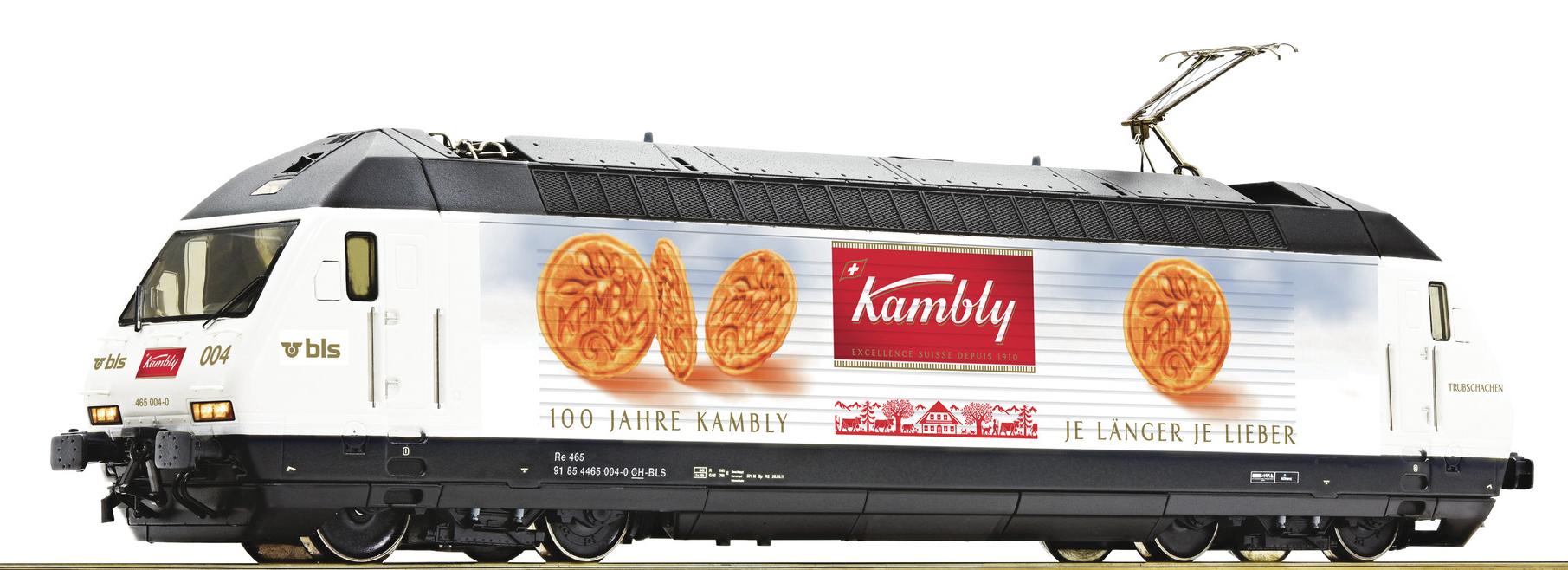 Re 465 004-0 "Kambly" ideale pour completer les coffrets Liliput 330533 et 330535