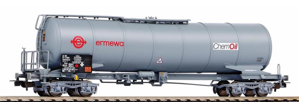 Wagon citerne 4 essieux "Ermewa-Chemoil"