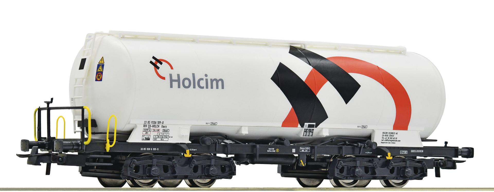 Uacs "Holcim" avec bogie type WU 83