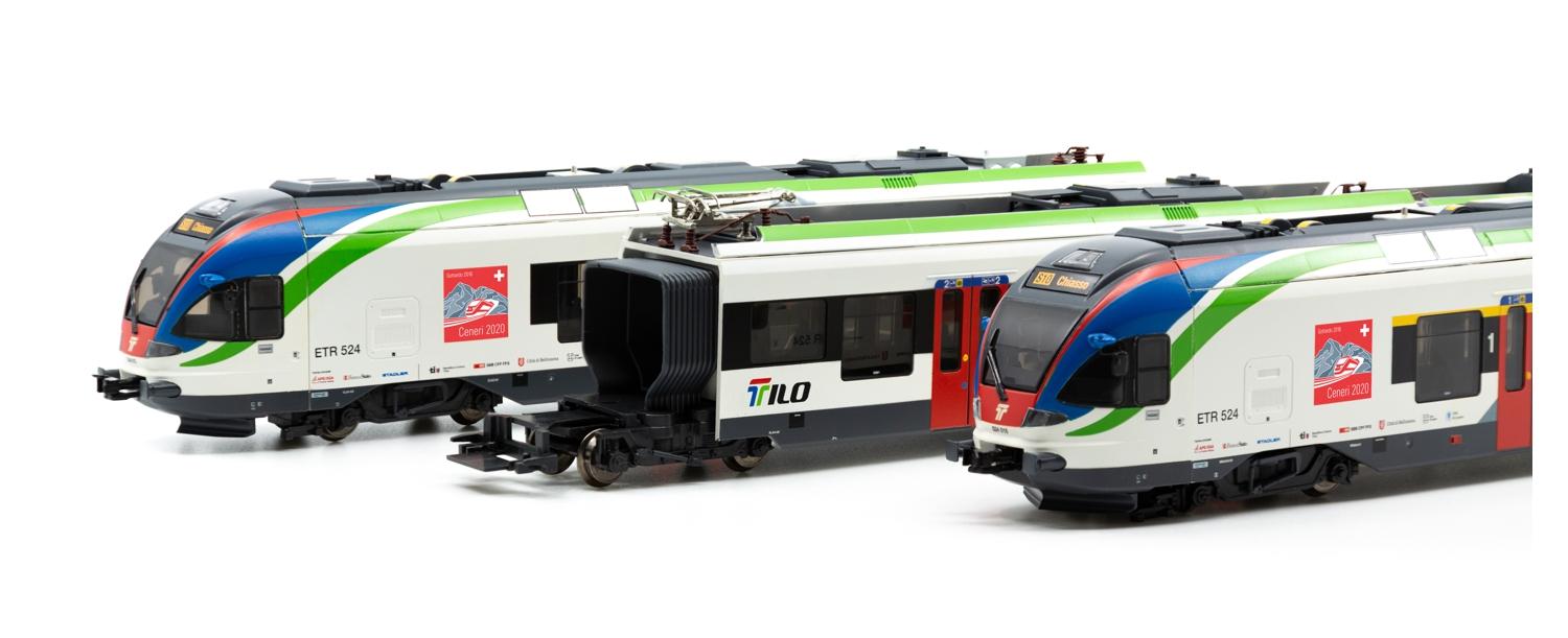ETR TR 524 4 pieces "Jubile Monte Ceneri"