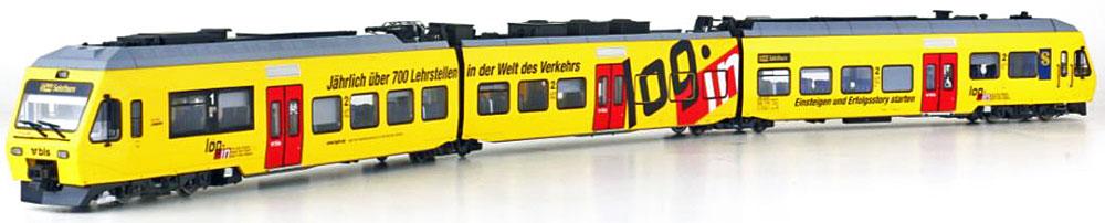 RABe 525 037 "NINA" LOGIN, epoque V