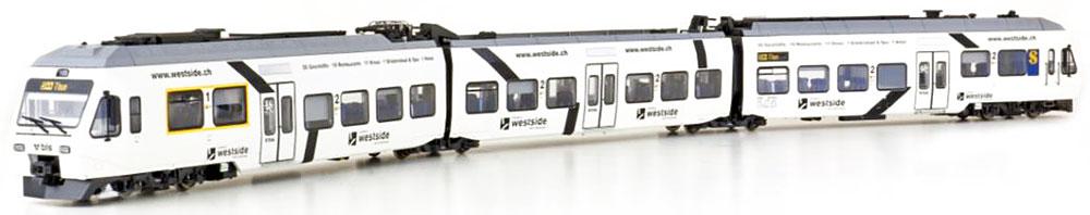 RABe 525 038 "NINA" WESTSIDE, epoque V