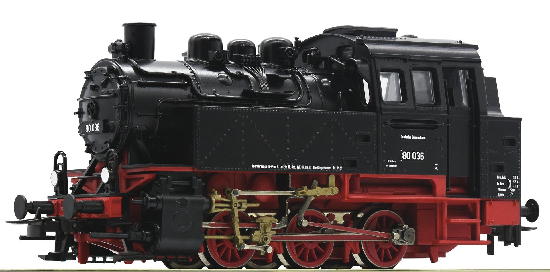 Locomotive a vapeur type BR 80 036