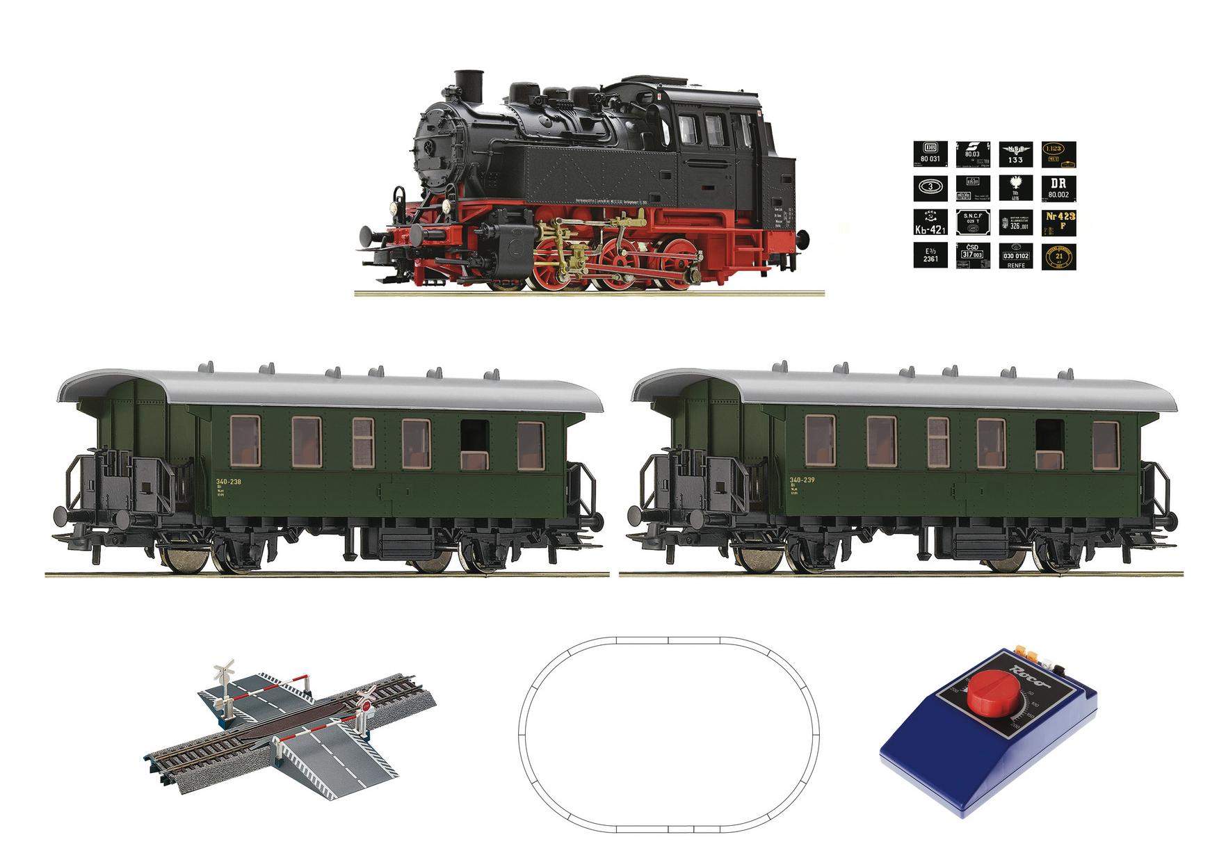 Coffret de depart analogique "train voyageurs"