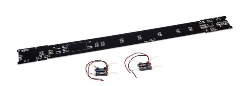 Eclairage interieur pour voitures type VUI des CFF