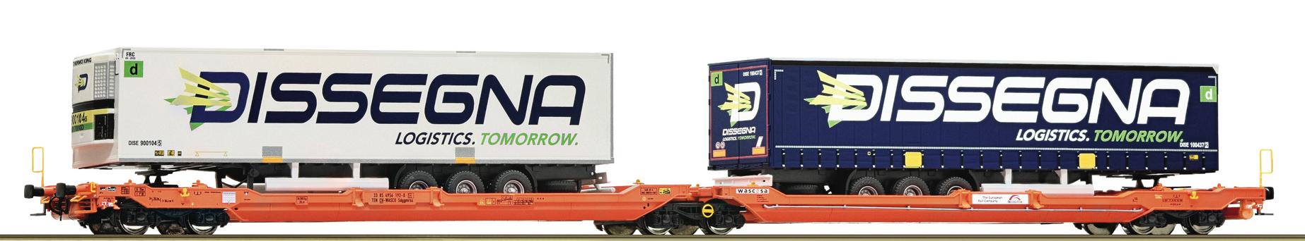 Sdggmrs 738/T3000e avec remorques "DISSEGNA"