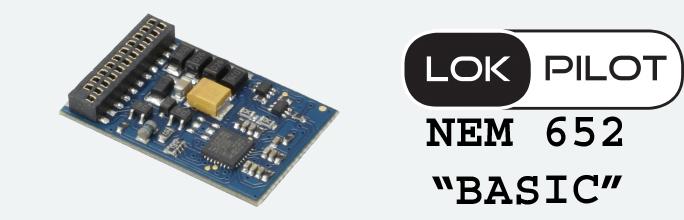 Decodeur DCC "Basic" NEM 652