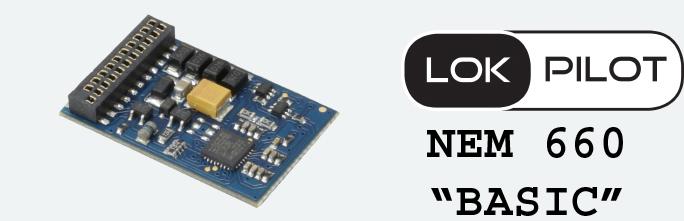 Decodeur DCC "Basic" NEM 660
