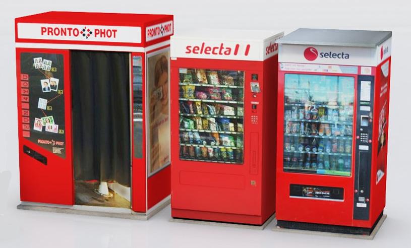 Lot d'automates suisses