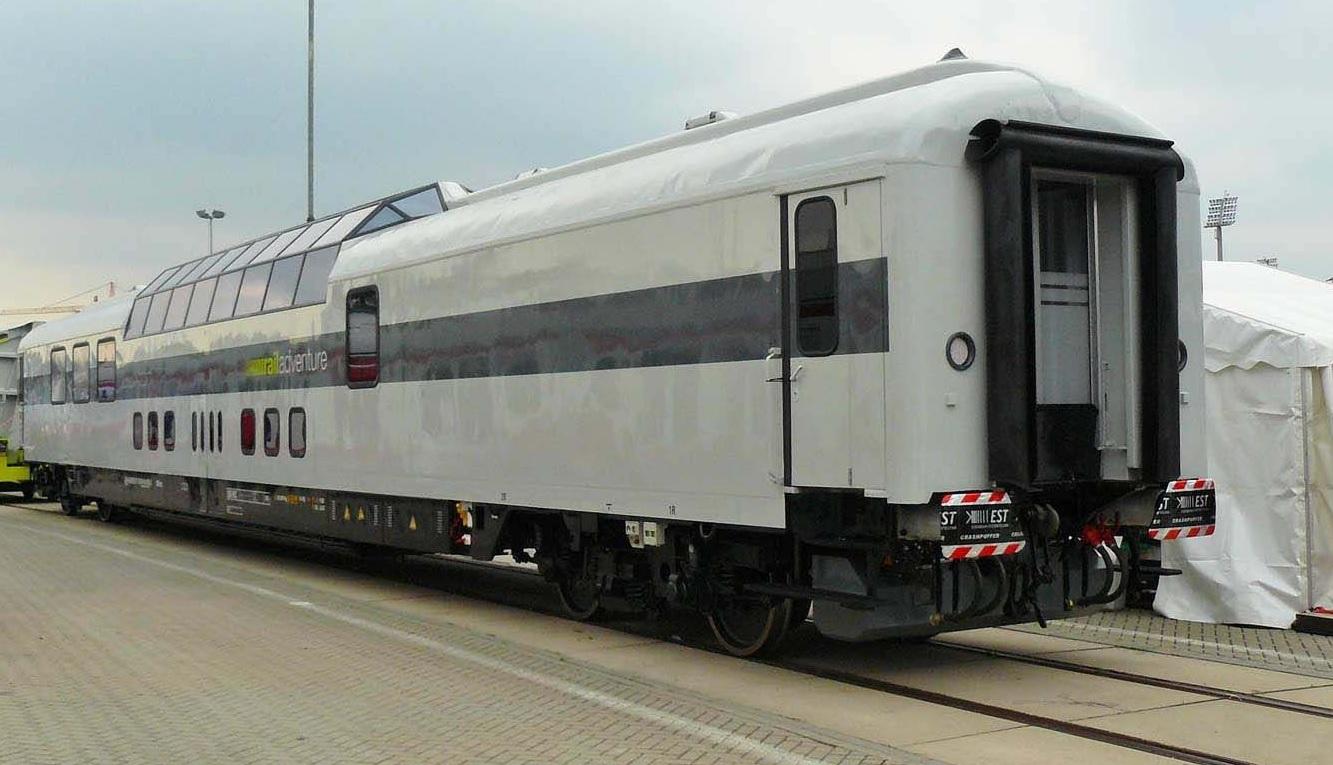 Voiture panoramique ex TEE