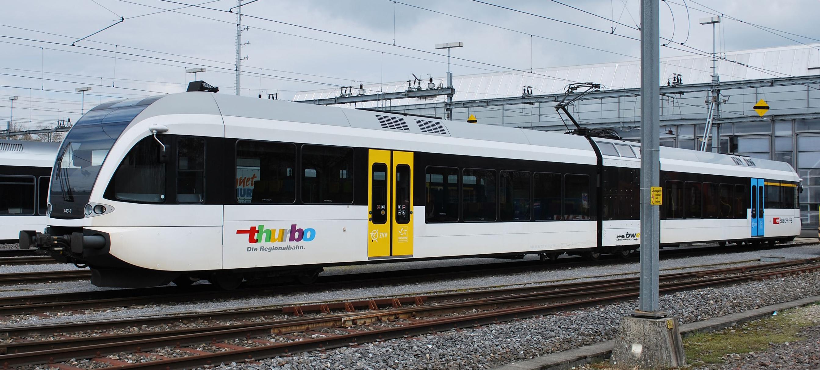 GTW 2/6 avec 2 pantographes