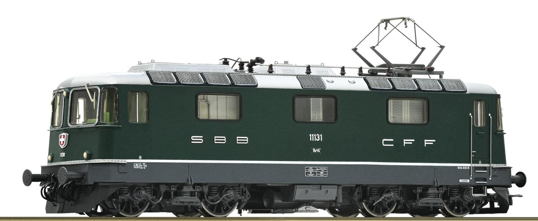 Re 4/4 II No 11131, livrée verte