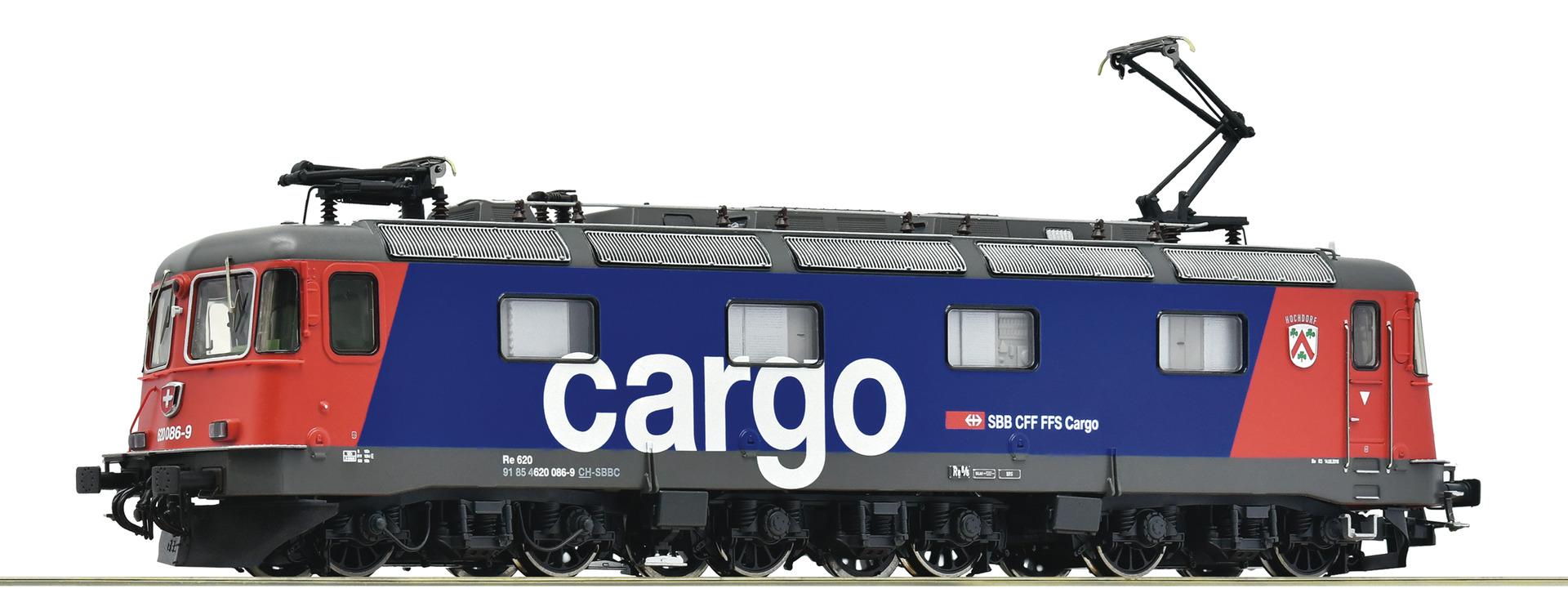 Re 620 086-9 "Hochdorf", livree Cargo UIC Q4