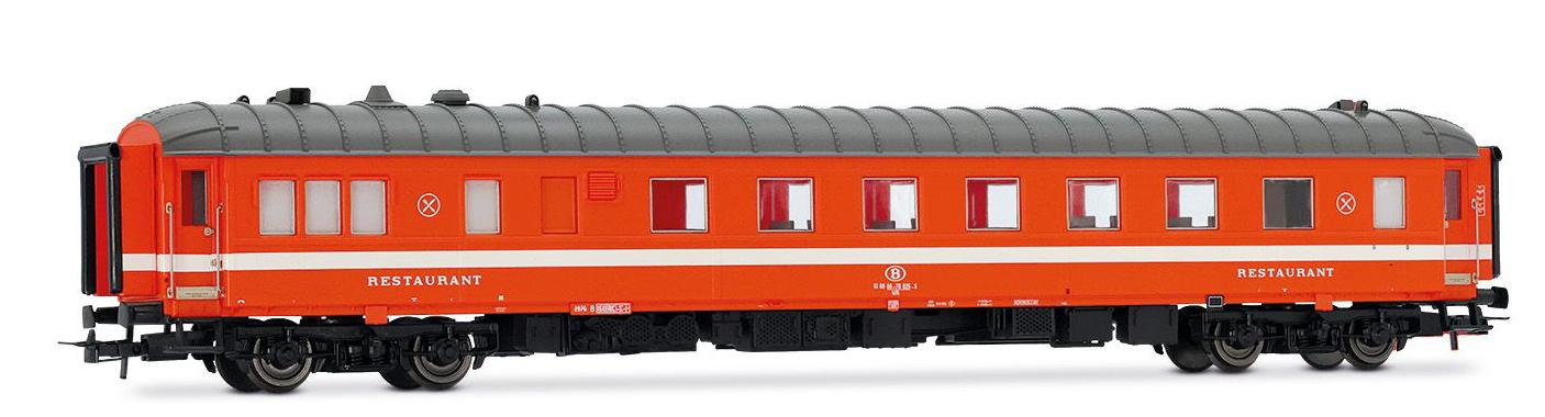 Voiture restaurant ex CIWL C1 orange Ep. IV-V