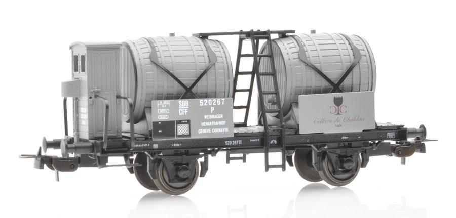 Wagon bi-foudres de "CFF HISTORIC"