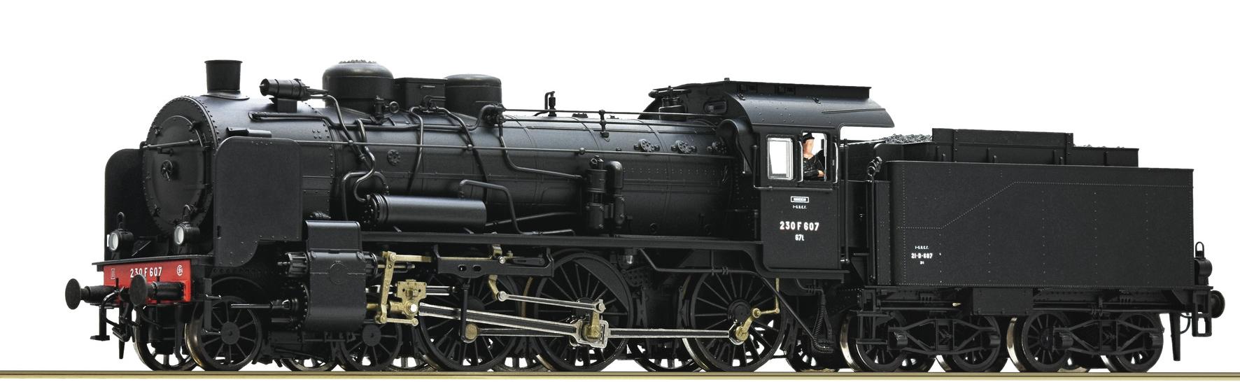 Locomotive a vapeur type 230 F 607