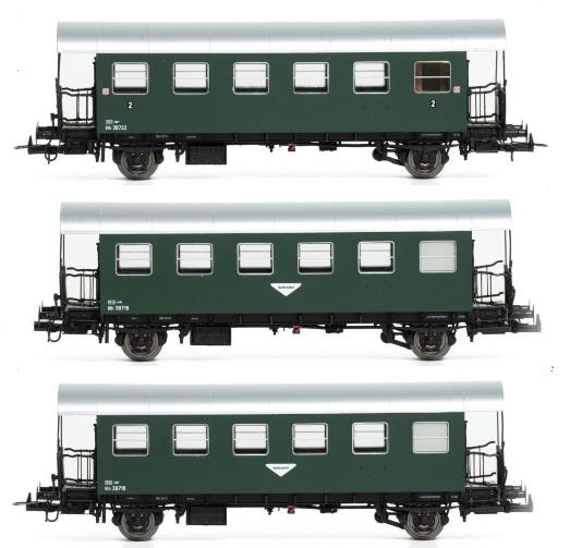 Coffret de 3 Bi epoque III "1/2 fenetres"