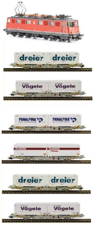 Train marchandises moderne