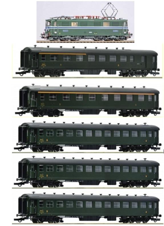 Train direct 1960 "etoile d'Annecy"