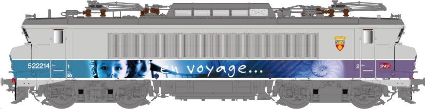 BB 22214 "En Voyage", depot Chambery