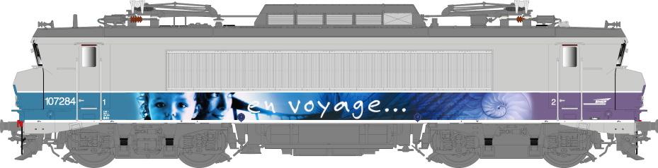 BB 107284 (ex 7284) "En Voyage", depot Toulouse