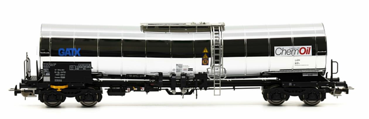 Wagon citerne inox "CemOil" type Zacens Ep VI