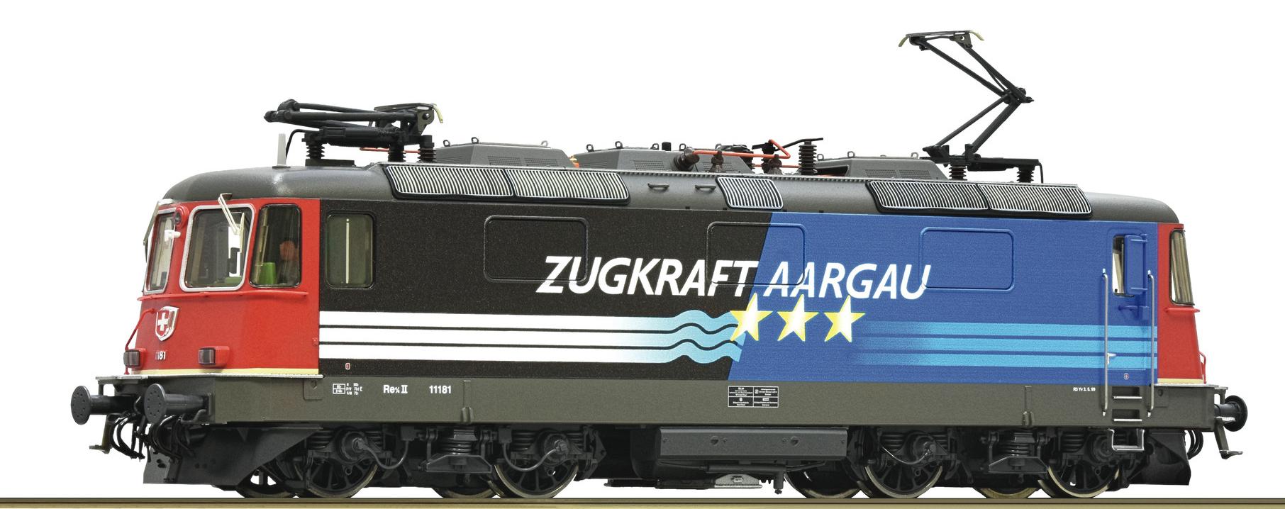 Re 4/4 II No 11181 "Zugkraft Aargau"