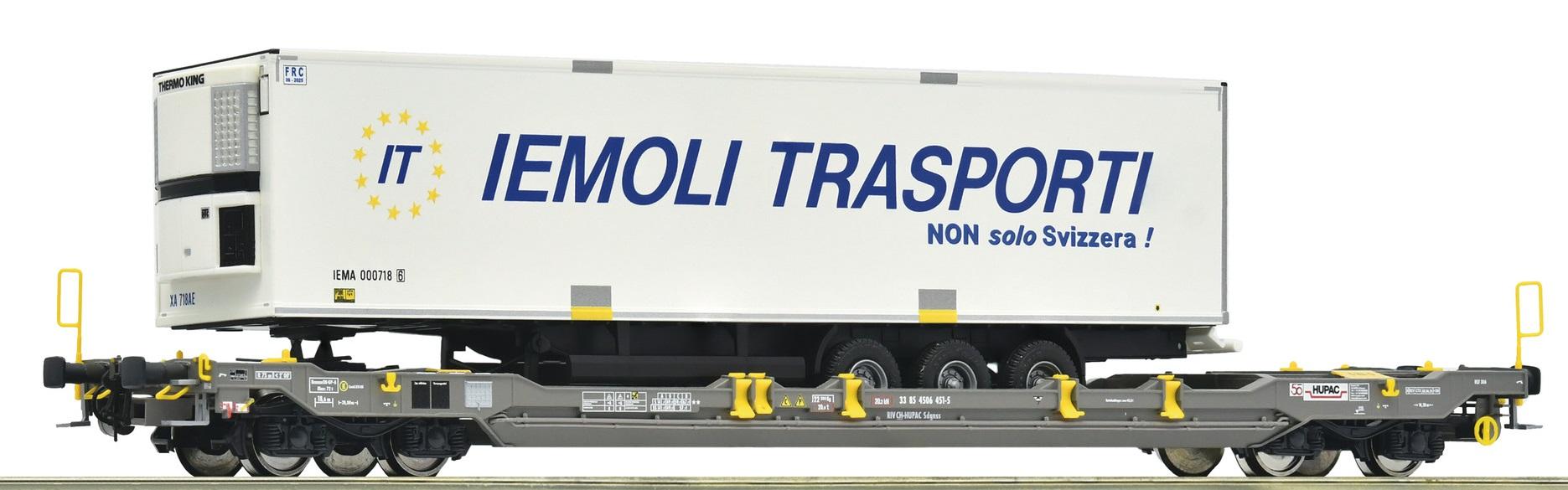 Wagon T5 avec semi remorque "IEMOLI TRASPORTI"