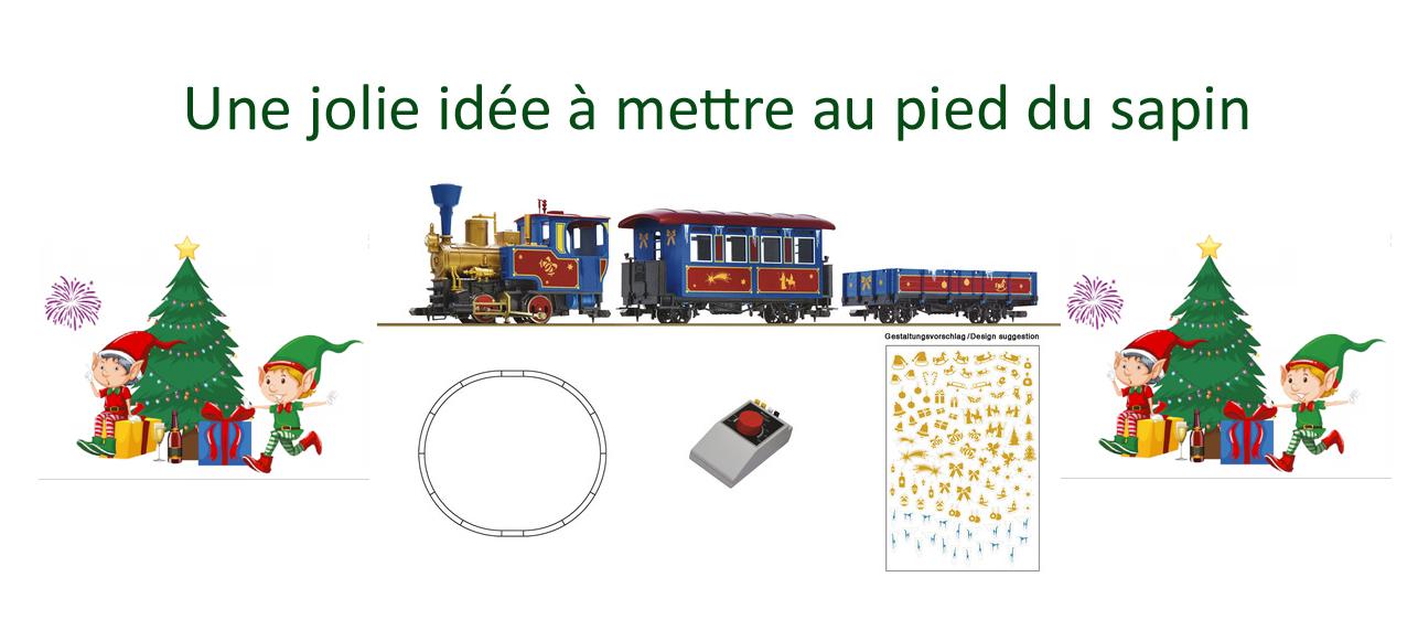 Train de Noël 2024, echelle Oe (1/45eme)