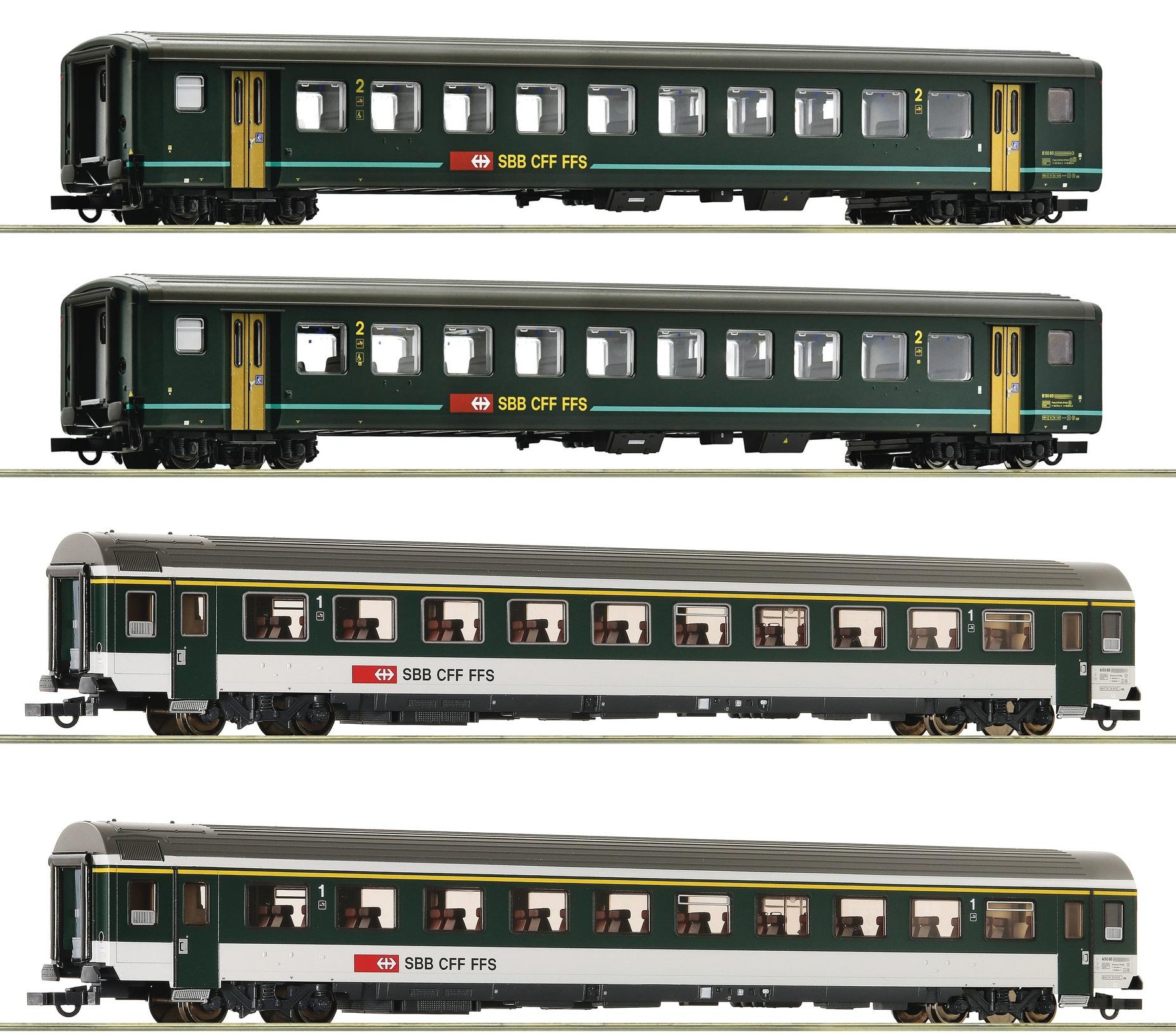 Set No 2 "interregio Brig-Basel 1617"