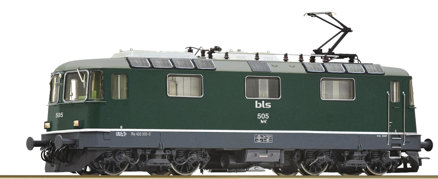 Re 420 505-0 en livrée verte, epoque V