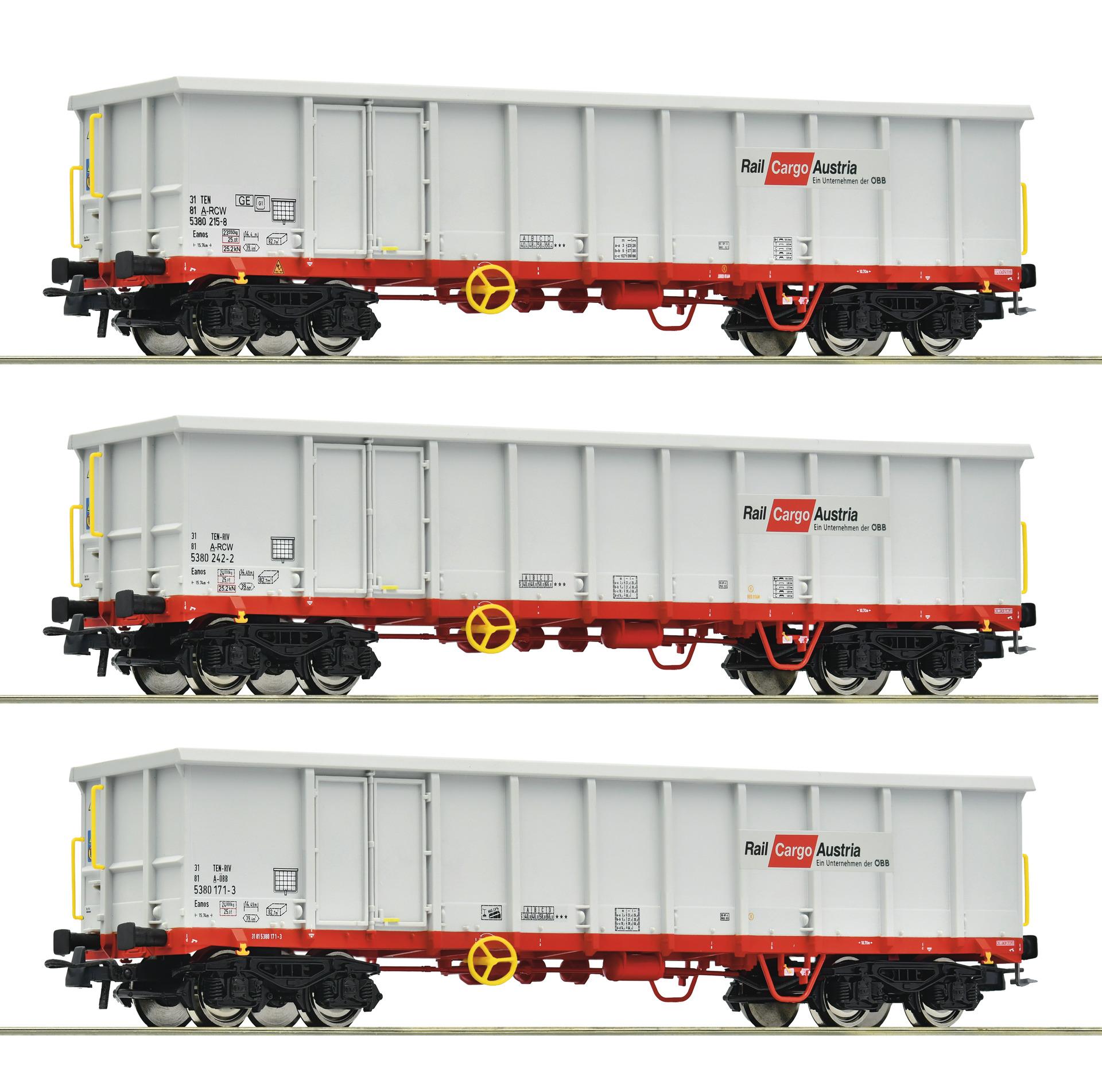 Coffret de 3 Eanos "Rail Cargo Austria"