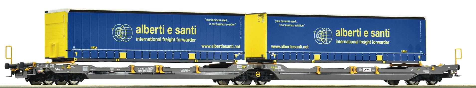 Sdggmrss/T3000e avec conteneurs baches "Alberti e santi"