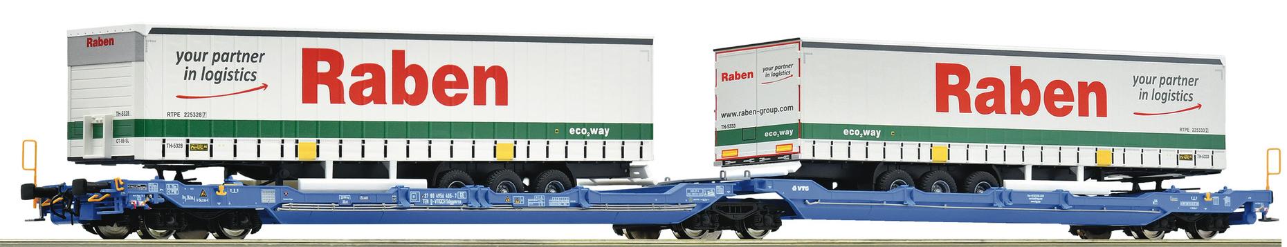 T3000e avec conteneurs baches "Raben"