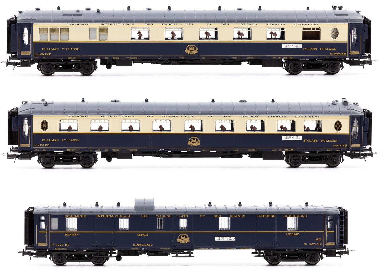 Coffret Pullmann Edelweiss No 1 avec éclairage