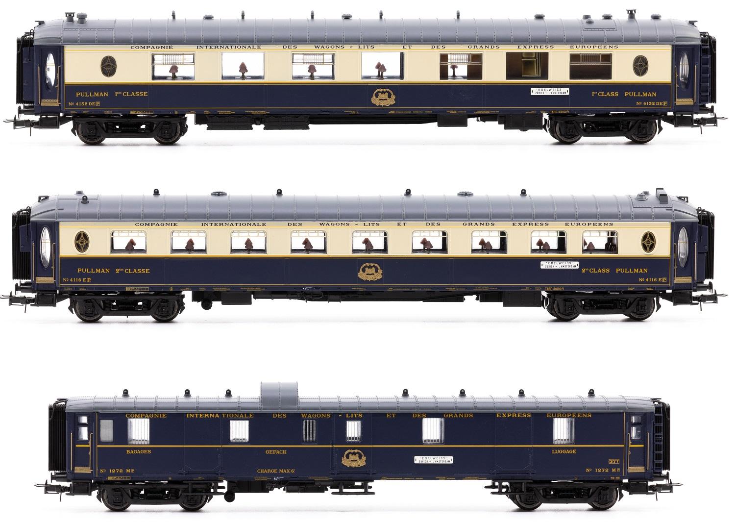 Coffret Pullmann Edelweiss No 2 avec éclairage